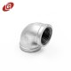 malleable cast iron carbon 90 degree elbow galvanized steel pipe fittings